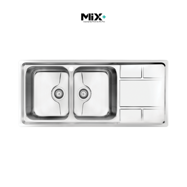 سینک توکار میکس پلاس مدل 8052-P