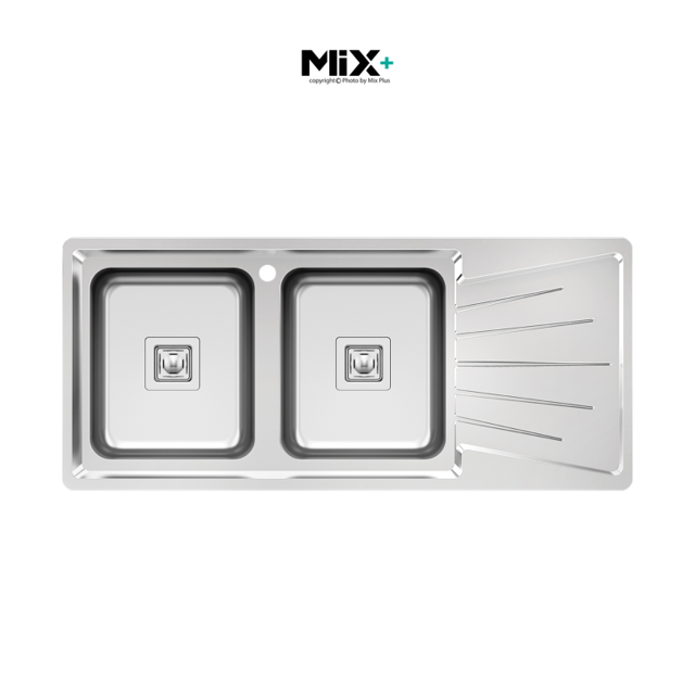 سینک توکار میکس پلاس مدل 8082-S45